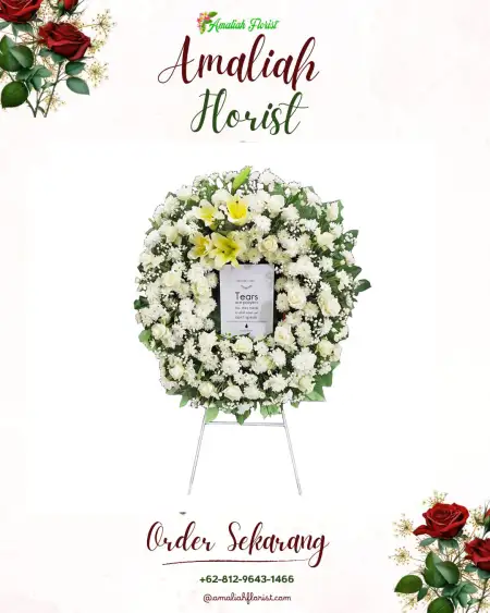 Krans Bunga Duka Jeruk Tipis